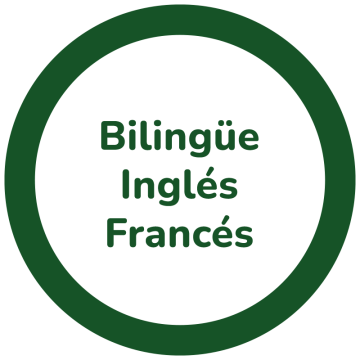 Bilingüe en Inglés y Francés