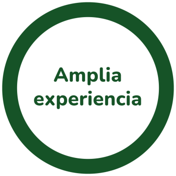 Amplia experiencia